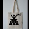 Budget Calico Tote Bag Thumbnail