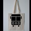 Budget Calico Tote Bag Thumbnail