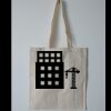 Budget Calico Tote Bag Thumbnail