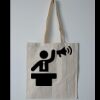 Budget Calico Tote Bag Thumbnail