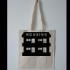 Budget Calico Tote Bag Thumbnail