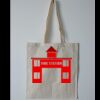 Budget Calico Tote Bag Thumbnail
