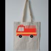 Budget Calico Tote Bag Thumbnail