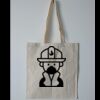 Budget Calico Tote Bag Thumbnail