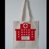 Budget Calico Tote Bag Thumbnail