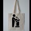 Budget Calico Tote Bag Thumbnail