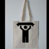 Budget Calico Tote Bag Thumbnail