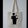 Budget Calico Tote Bag Thumbnail