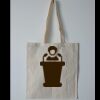 Budget Calico Tote Bag Thumbnail
