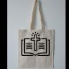 Budget Calico Tote Bag Thumbnail