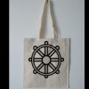 Budget Calico Tote Bag Thumbnail