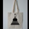 Budget Calico Tote Bag Thumbnail