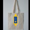 Budget Calico Tote Bag Thumbnail