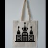 Budget Calico Tote Bag Thumbnail