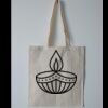 Budget Calico Tote Bag Thumbnail