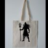 Budget Calico Tote Bag Thumbnail