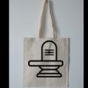 Budget Calico Tote Bag Thumbnail