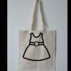 Budget Calico Tote Bag Thumbnail