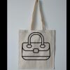 Budget Calico Tote Bag Thumbnail