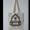 Budget Calico Tote Bag Thumbnail