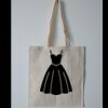Budget Calico Tote Bag Thumbnail