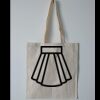 Budget Calico Tote Bag Thumbnail