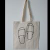 Budget Calico Tote Bag Thumbnail