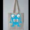 Budget Calico Tote Bag Thumbnail