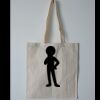 Budget Calico Tote Bag Thumbnail