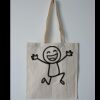Budget Calico Tote Bag Thumbnail