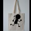 Budget Calico Tote Bag Thumbnail