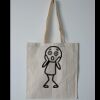Budget Calico Tote Bag Thumbnail