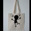 Budget Calico Tote Bag Thumbnail