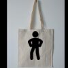 Budget Calico Tote Bag Thumbnail