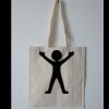 Budget Calico Tote Bag Thumbnail