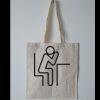Budget Calico Tote Bag Thumbnail