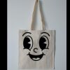 Budget Calico Tote Bag Thumbnail
