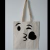 Budget Calico Tote Bag Thumbnail