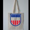 Budget Calico Tote Bag Thumbnail