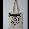 Budget Calico Tote Bag Thumbnail