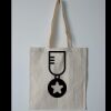 Budget Calico Tote Bag Thumbnail