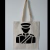 Budget Calico Tote Bag Thumbnail