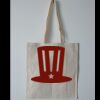 Budget Calico Tote Bag Thumbnail