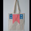 Budget Calico Tote Bag Thumbnail