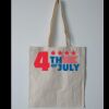 Budget Calico Tote Bag Thumbnail