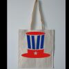 Budget Calico Tote Bag Thumbnail
