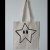 Budget Calico Tote Bag Thumbnail